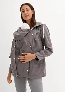 Giacca prémaman in softshell con con inserto babywearing, bonprix