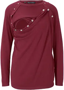 Maglione prémaman / da allattamento 2 in 1 in filato fine, bonprix