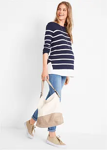 Maglione prémaman / da allattamento leggero 2 in 1, bonprix