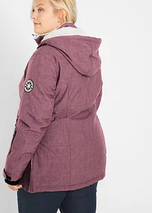 Giacca prémaman morbida 3 in 1 con inserto babywearing, bonprix