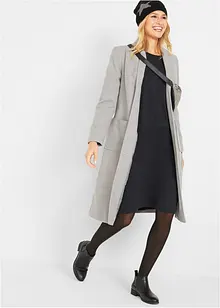 Abito in jersey con taglio a uovo, bonprix