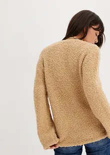 Maglione in bouclé morbido, bonprix