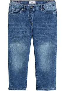 Jeans elasticizzati straight, a vita media, bonprix