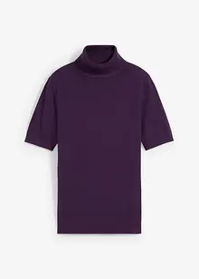 Maglia dolcevita a maniche corte, bonprix