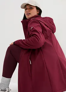 Softshell tecnico lungo con pile teddy, bonprix