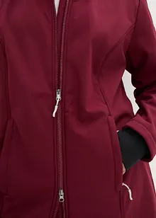 Softshell tecnico lungo con pile teddy, bonprix