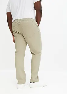 Pantaloni con elastico in vita regular fit, straight (pacco da 2), bonprix