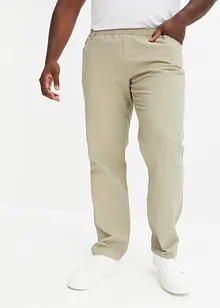 Pantaloni con elastico in vita regular fit, straight (pacco da 2), bonprix