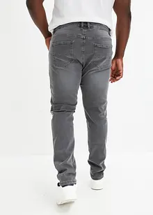 Jeans elasticizzati con taglio comfort regular fit, tapered, bonprix