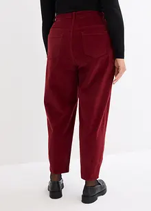 Pantaloni di velluto a palloncino, bonprix