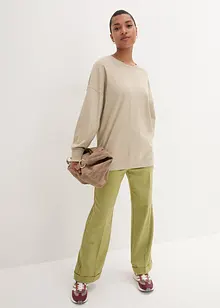 Maglia oversize con maniche lunghe a palloncino, bonprix
