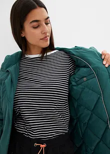 Parka termico ibrido con piume riciclate e interno trapuntato, bonprix