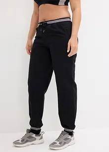 Pantaloni in felpa di misto cotone (pacco da 2), bonprix