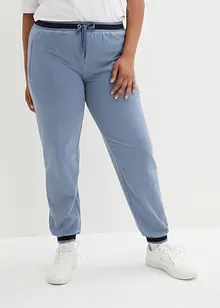 Pantaloni tuta con fascette al fondo (pacco da 2), bonprix