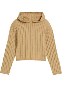 Maglione con cappuccio, bonprix