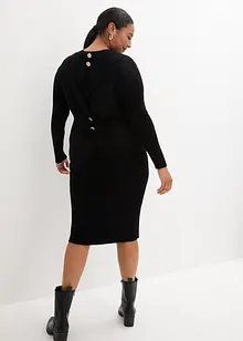 Abito in maglia e sottogiacca (set 2 pezzi), bonprix