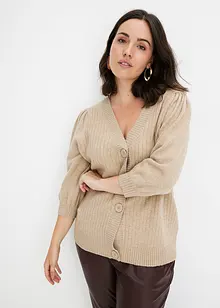 Cardigan con maniche a palloncino, bonprix