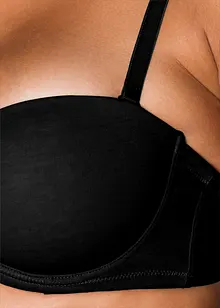 Reggiseno multiway con ferretto e cotone biologico (pacco da 2), bonprix