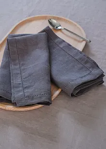 Tovaglioli in lino (pacco da 2), bonprix