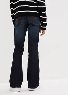 Jeans flared a vita media, bonprix