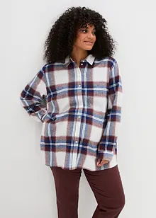 Camicia in flanella prémaman / da allattamento, bonprix