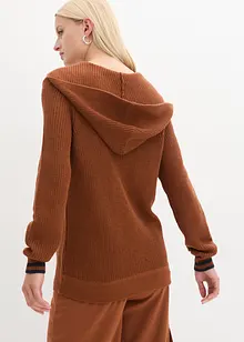 Maglione con cappuccio, bonprix