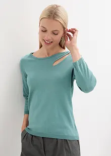 Maglione con dettagli, bonprix