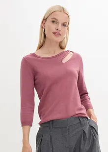 Maglione con dettagli, bonprix