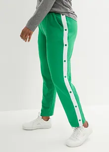 Pantaloni da jogging con bottoni automatici, bonprix