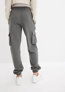 Pantaloni cargo in felpa, bonprix