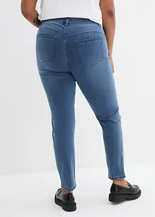 Jeans termici slim fit, a vita alta, bonprix