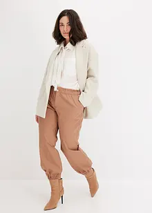 Pantaloni in twill leggero con cinta comoda, bonprix