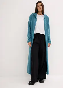 Maxi cardigan in filato peloso, bonprix