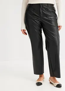 Pantaloni in similpelle, bonprix