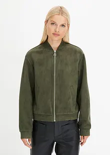 Bomber in similpelle, bonprix