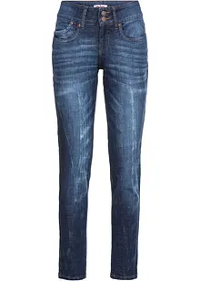 Mom jeans a vita media, bonprix
