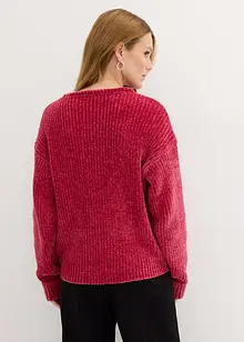 Maglione in ciniglia morbida, bonprix