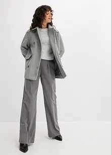 Pantaloni a palazzo con pinces, bonprix