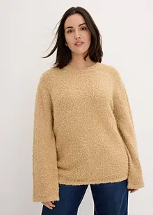 Maglione in bouclé morbido, bonprix