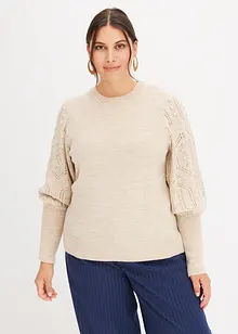 Maglione traforato, bonprix