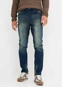 Jeans elasticizzati slim fit, straight, bonprix