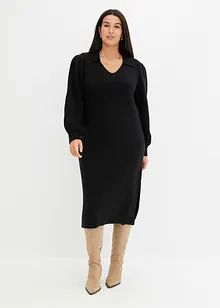 Abito midi in maglia, bonprix