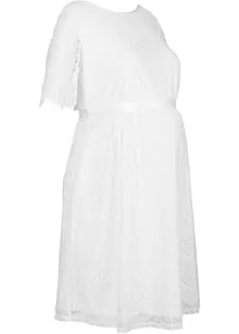 Abito da sposa prémaman 2 in 1 in pizzo, indicato per l'allattamento, bonprix