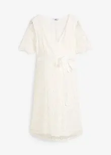 Abito da sposa prémaman 2 in 1 in pizzo, indicato per l'allattamento, bonprix