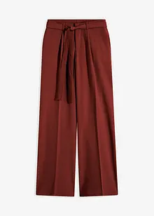 Pantaloni a palazzo con pinces, bonprix