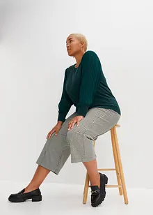 Maglione in filato fine di misto viscosa morbido, bonprix