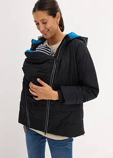 Giacca prémaman 3 in 1 con inserto babywearing e dettagli riflettenti, bonprix