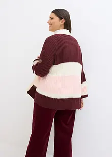 Cardigan aperto a righe, bonprix