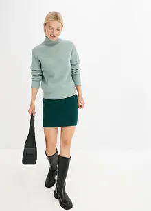 Maglione con collo dritto, bonprix