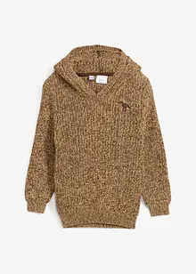 Maglione con cappuccio, bonprix